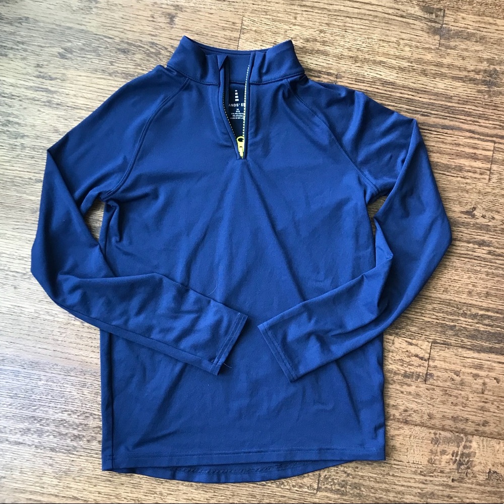 Lands’ End boys half zip
